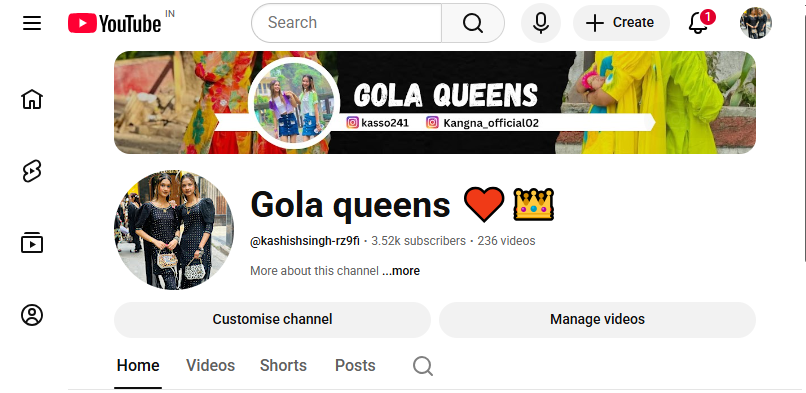 YouTube monetization project